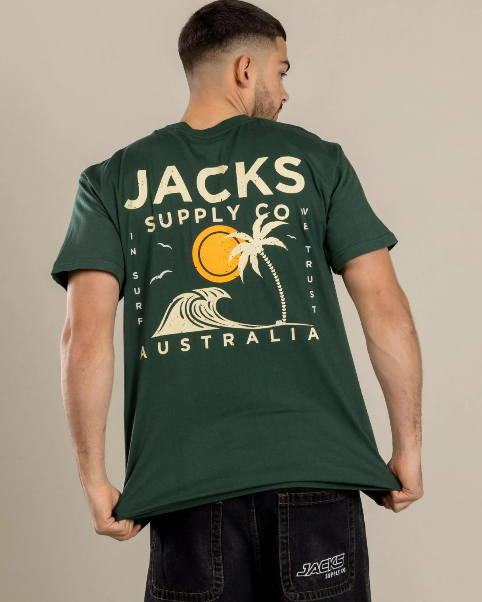 Jacks Zeal T-Shirt Green