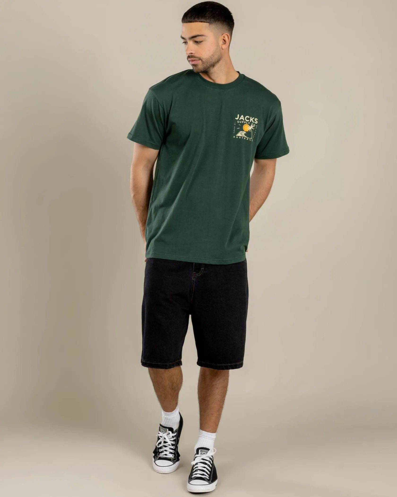 Jacks Zeal T-Shirt Green