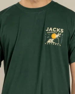 Jacks Zeal T-Shirt Green
